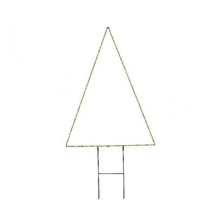 ALBERO 180 LED BIANCO CALDO C/SOSTEGNO USO ESTERNO ALIMENT.CORRENTE h.77cm [9901014-00.jpg]