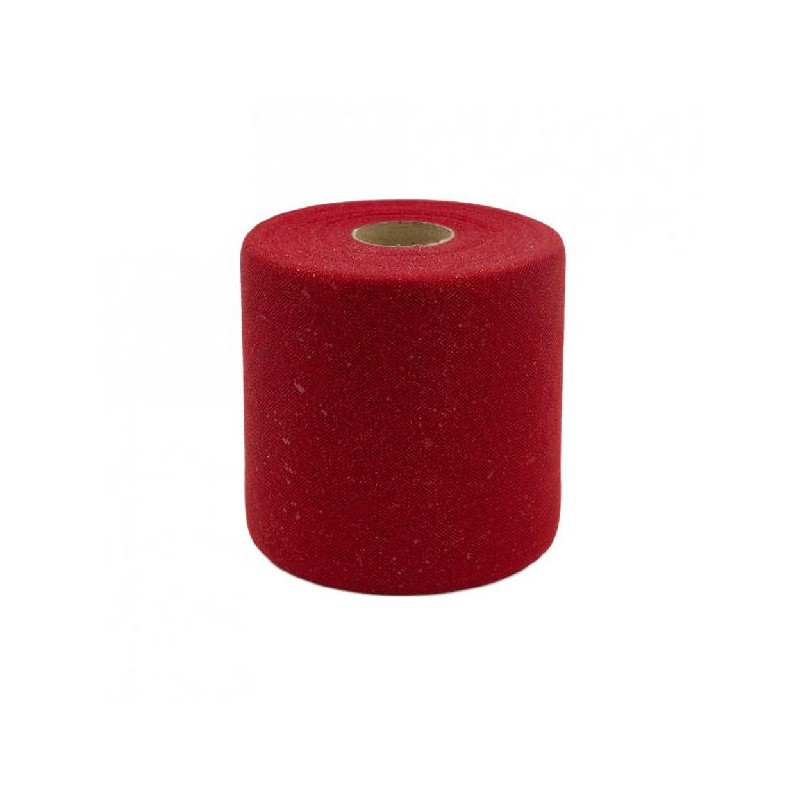 TULLE 12cmx100mt ROSSO GLITTER [2701781-00.jpg]