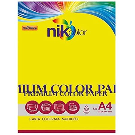 CARTA COLORATA A4 100 GF 200 GR ASSORTITI FORTE