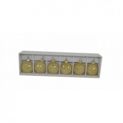 BOX 6 SFERE ORO GLITTER 4cm SEGNAPOSTO [9011152-00.jpg]