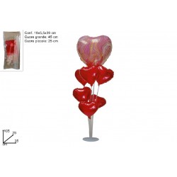 SCATOLE CUORE SMALL SET 5pz