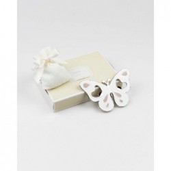 APRIBOTTIGLIA FARFALLA BIANCO/BEIGE CON CALAMITA, SCATOLA E SACCHETTO [0170228-00.jpg]