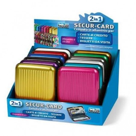 SECURCARD ALLUMINIO 12posti esp.12pz [3060302-00.jpg]