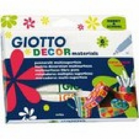 GIOTTO DECOR MATERIALS 6pz [FILA453300-00.jpg]