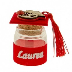 BARATTOLO LAUREA CON TOCCO 7cm