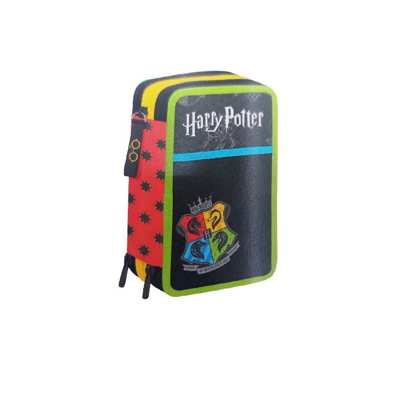 Astuccio 3 zip completo Harry Potter 