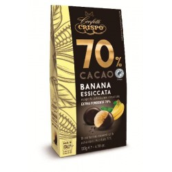 DRAGEES BANANA ESSICCATA 130gr RICOPERTA CIOCCOLATO FONDENTE 70 [0151334-00.jpg]