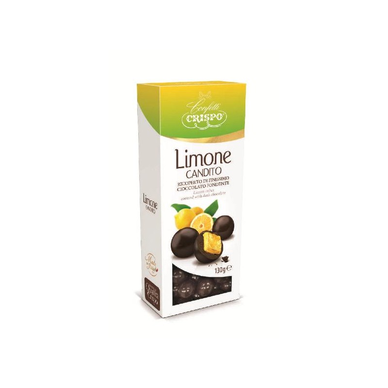 DRAGEES LIMONE CANDITO RICOPERTO DI CIOCCOLATO FONDENTE 130gr [0151346-00.jpg]