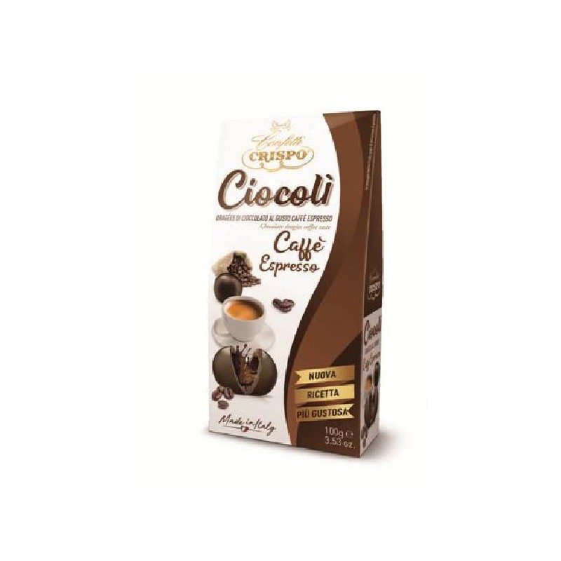 DRAGEES CIOCOLI CAFFE ESPRESSO 100gr RICOPERTI CIOCCOLATO FONDENTE [0151364-00.jpg]