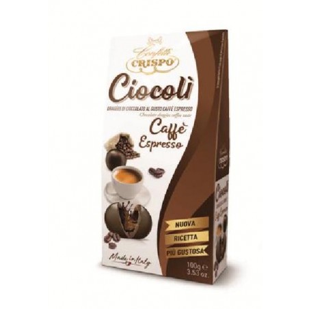 DRAGEES CIOCOLI CAFFE ESPRESSO 100gr RICOPERTI CIOCCOLATO FONDENTE [0151364-00.jpg]