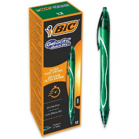 BIC GELOCITY SCATTO VERDE 12pz [1160091-00.jpg]