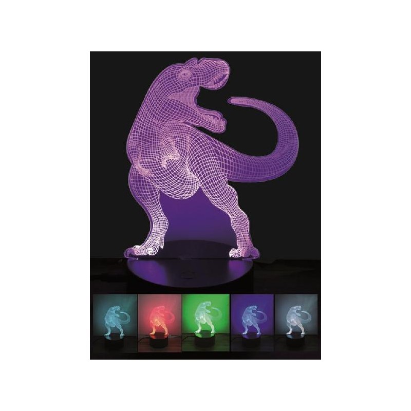 LAMPADA LED T-REX 20cm A PILE E USB [0030906-00.jpg]