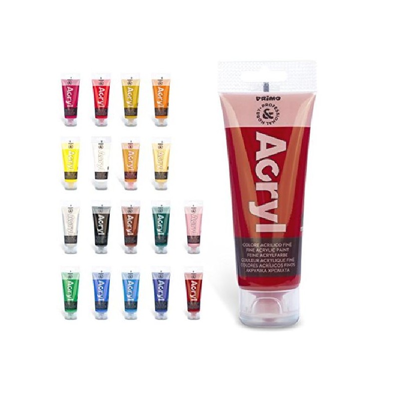 Colore acrilico fine - Tubo 75 ml