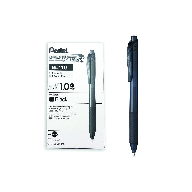 PENTEL ENERGEL BL-110 Scatto 12pz NERO [1121060-00.jpg]